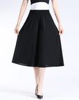 Anniek - High Elastic Waist Skirt