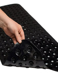 Anti-slip Shower Mat with Foot Scrubber