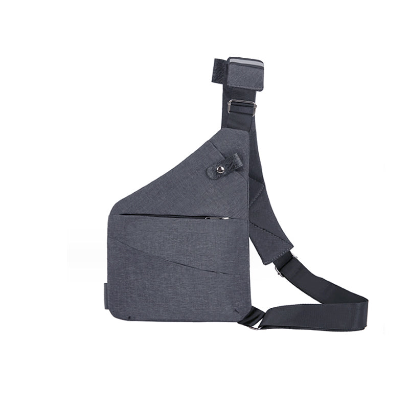Anti-theft shoulder crossbody bag with multiple pockets