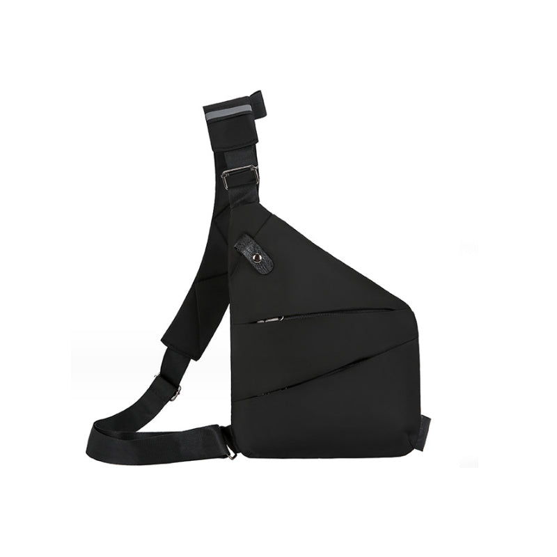 Anti-theft shoulder crossbody bag with multiple pockets