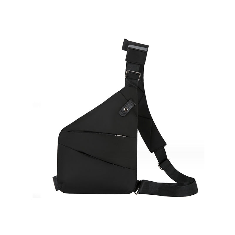 Anti-theft shoulder crossbody bag with multiple pockets