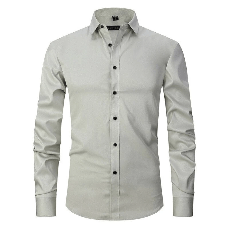 Anti-wrinkle long sleeve shirts for men - Ralph