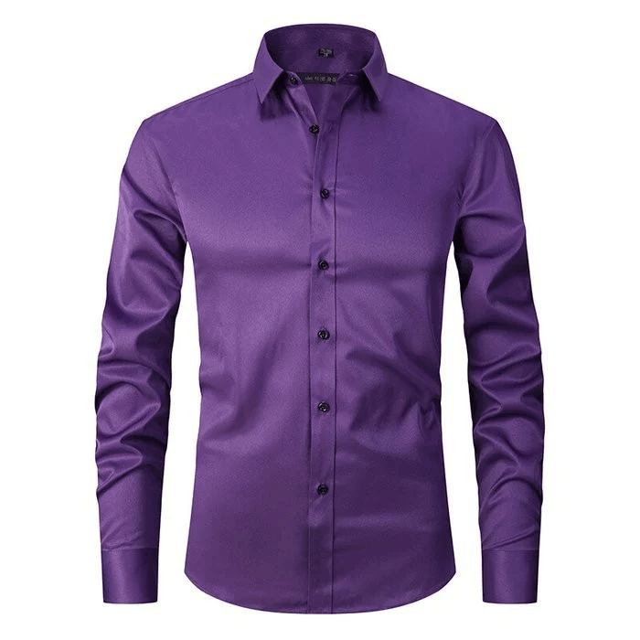 Anti-wrinkle long sleeve shirts for men - Ralph