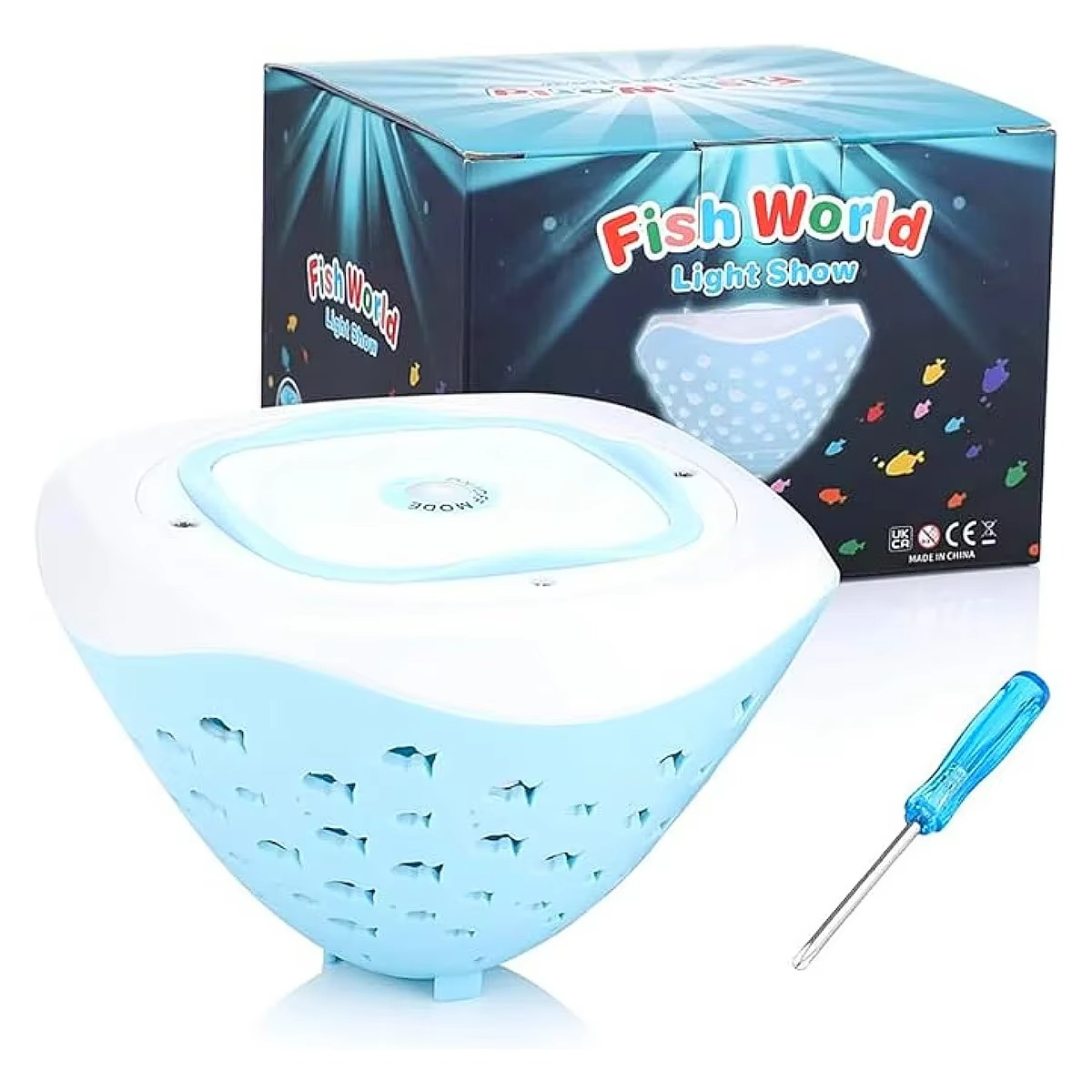 Aqua Party Light – Swim Party in Bath - Fish Light Projection