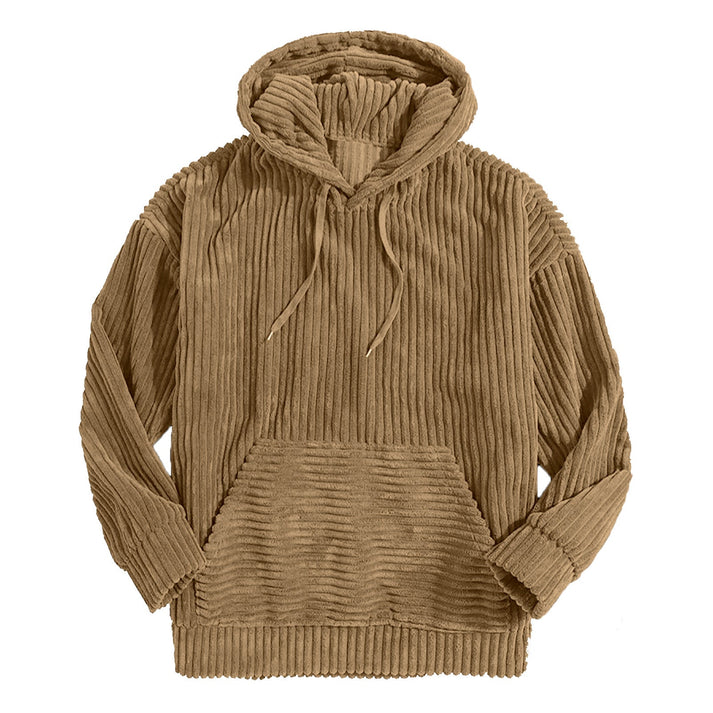 Arndt – Long-Sleeved Cord Hoodie