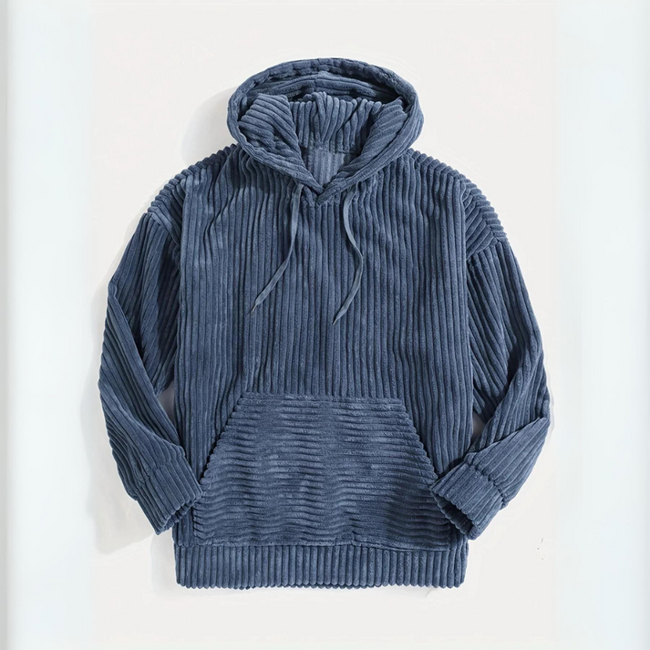 Arndt – Long-Sleeved Cord Hoodie