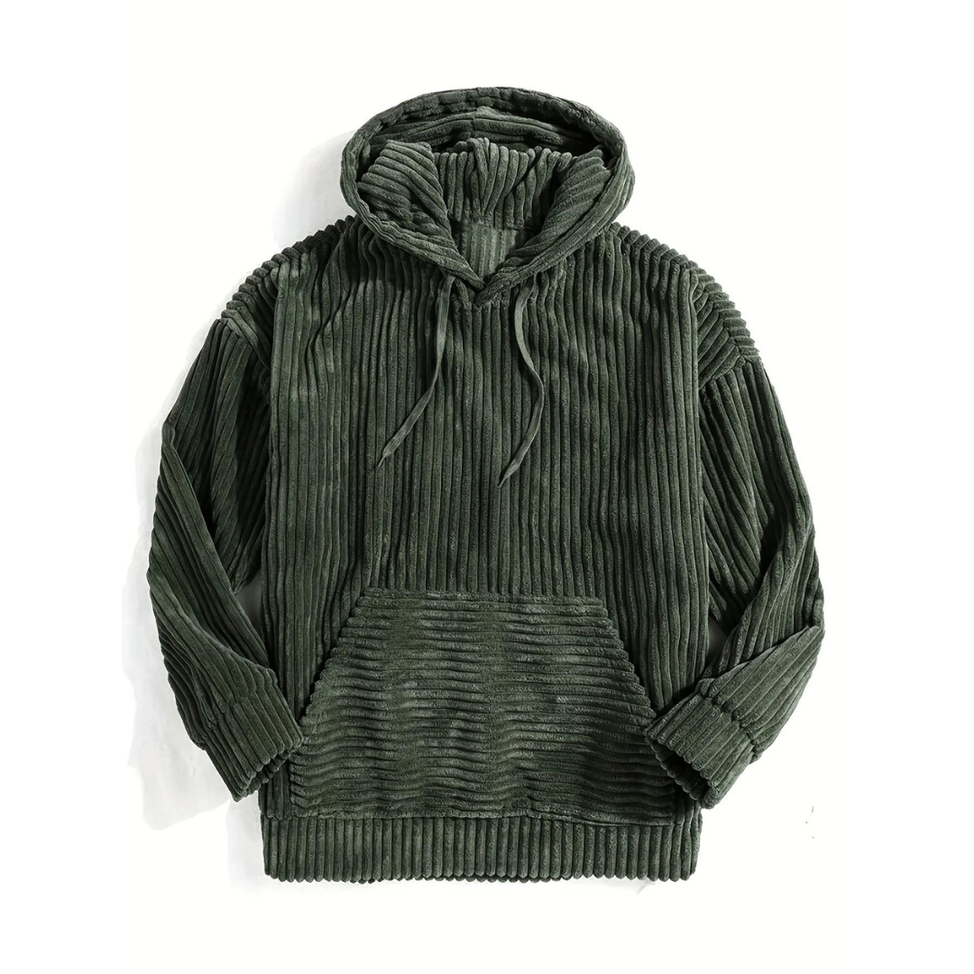 Arndt – Long-Sleeved Cord Hoodie
