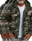 Arnoldo - Jacket with Camouflage Pattern