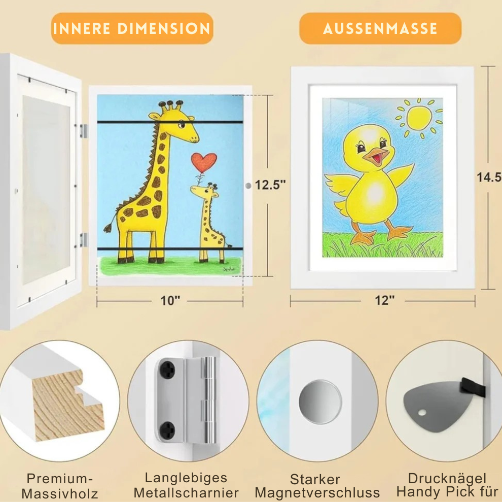 ArtKid - Magnetic Frame for Children's Artwork