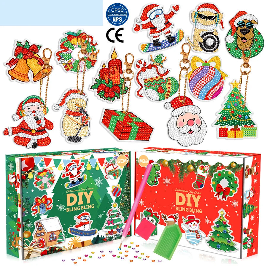 ArtKit – Christmas Diamond Painting Sticker Set