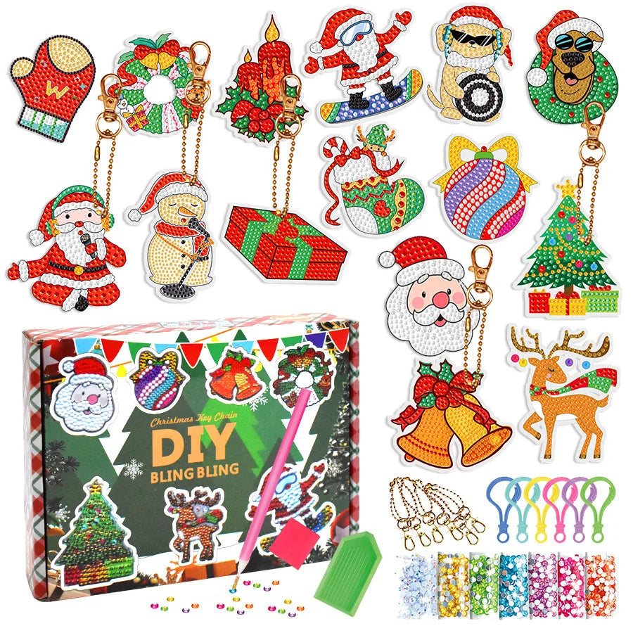 ArtKit – Christmas Diamond Painting Sticker Set