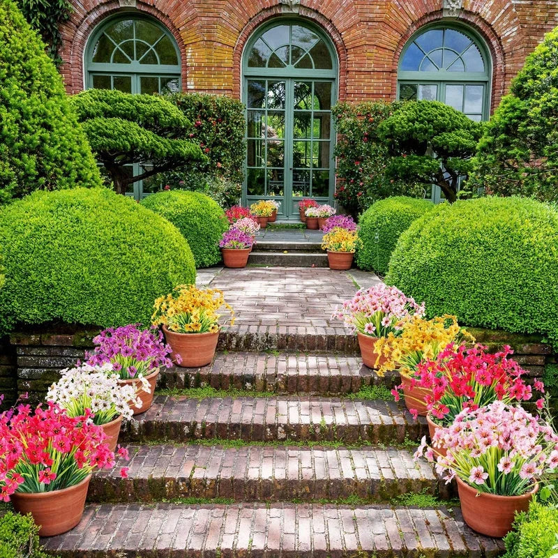 Artificial Flowers for Outdoors