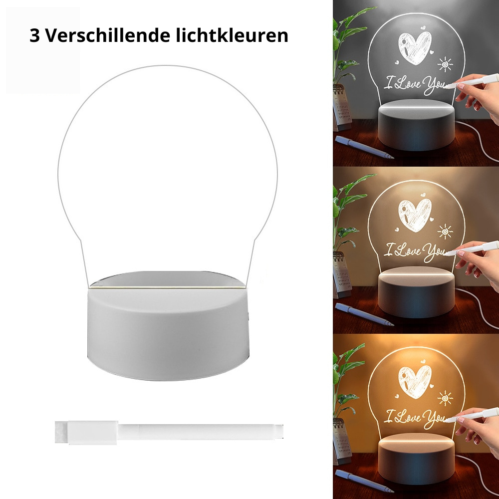 Artistic Night Light | Create Your Own Design