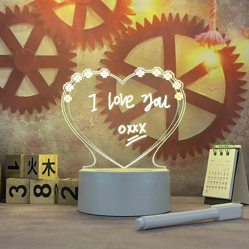 Artistic Night Light | Create Your Own Design