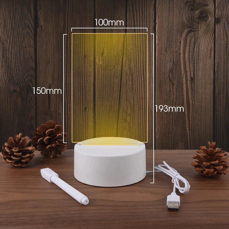 Artistic Night Light | Create Your Own Design
