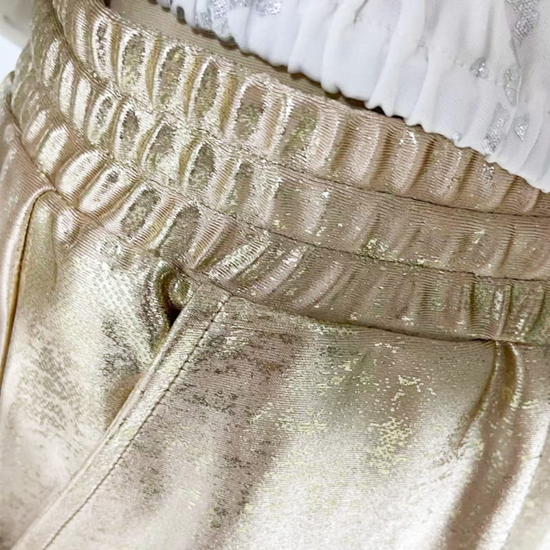 Ashley - Top and Devil Eye Sequin Trousers