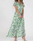 Astrid - Long Floral Dress