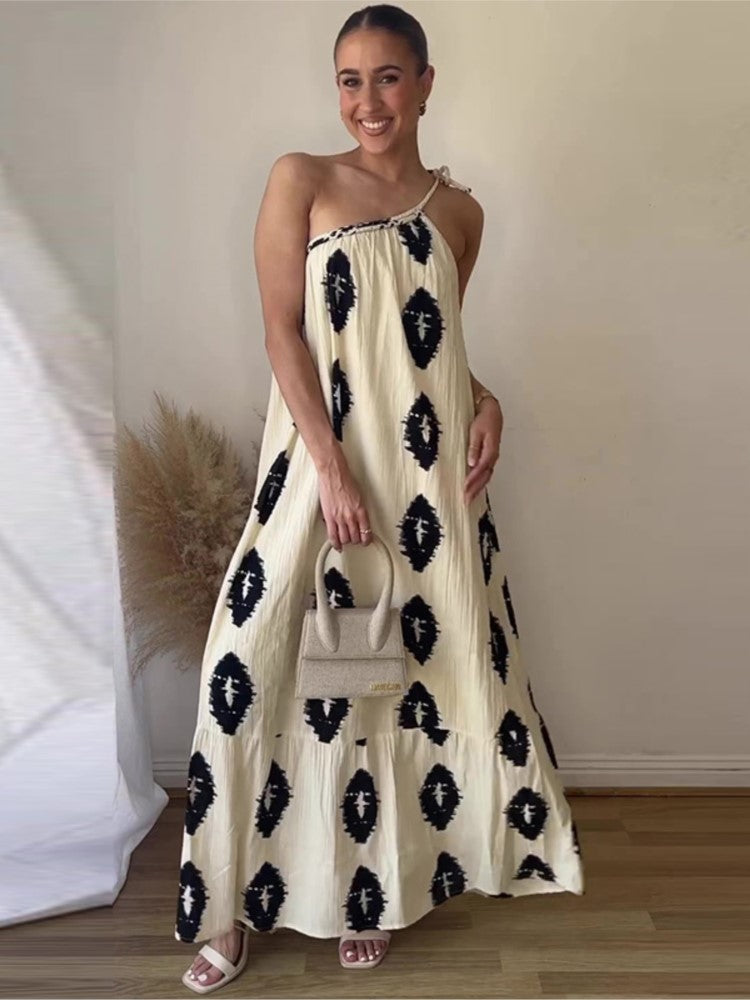 Asymmetrical Midi Dress - Meier