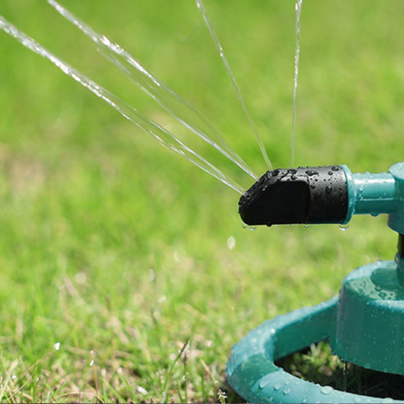 Atoss Automatic Garden Sprinkler | 360° Rotating Sprinkler