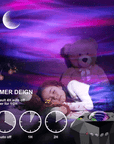 Aurora Moon Projector with Music Bluetooth Speaker