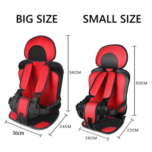 Siège auto enfant de sécurité facile et portable avec ceinture de voiture