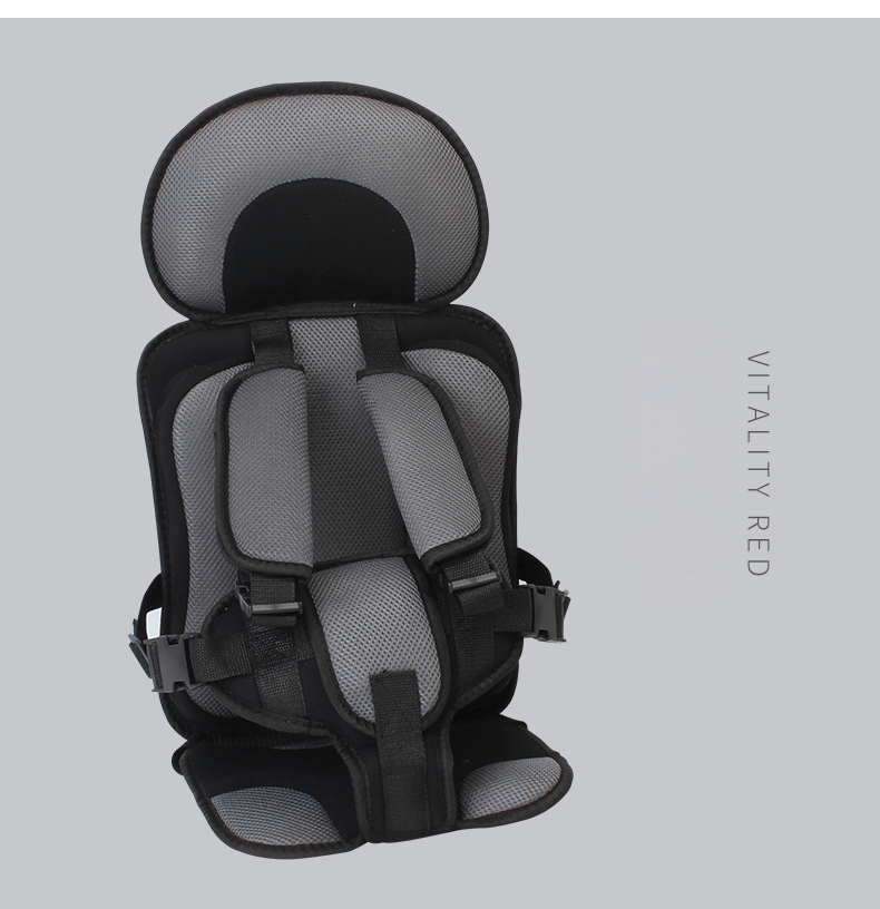 Siège auto enfant de sécurité facile et portable avec ceinture de voiture