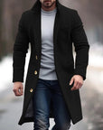 Axell – Warmer Single-Breasted Long Coat