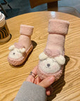 Baby Cartoon Plush Cotton Toddler Shoes