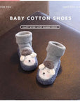 Baby Cartoon Plush Cotton Toddler Shoes