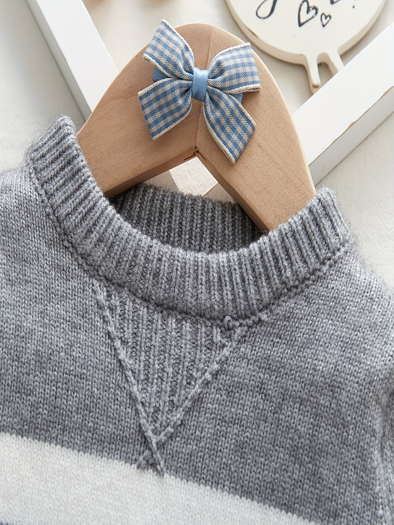 Baby Toddler Striped Knitted Jumper - Edrian