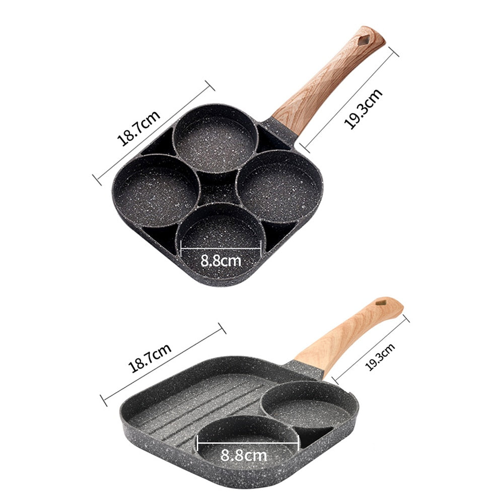 Bakerz | Multi Compartment &amp; Grill Frying Pan