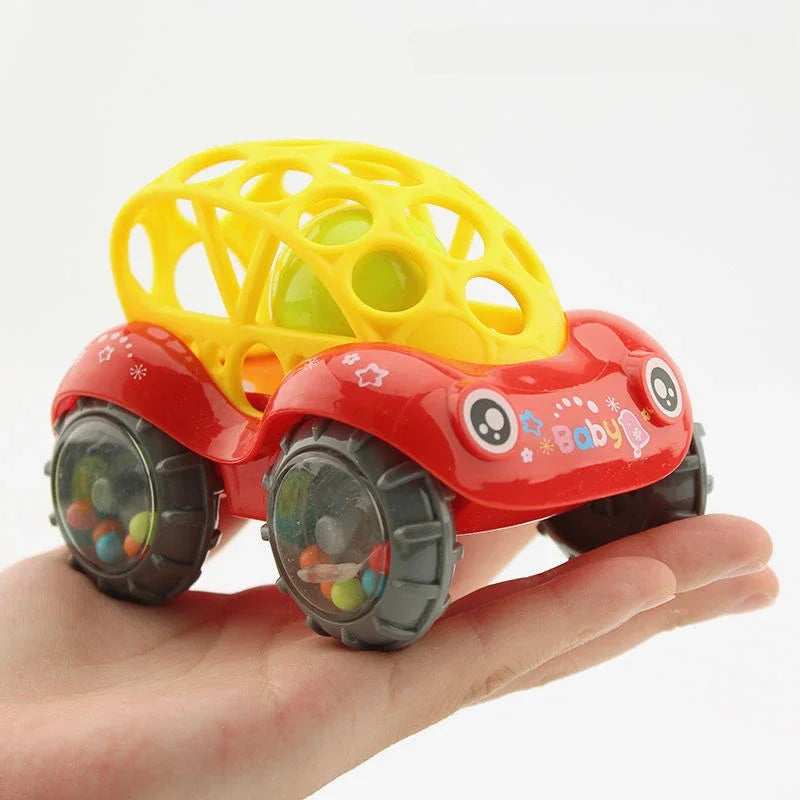 Ball Car - Rolling Rattle Fun - Toy Car