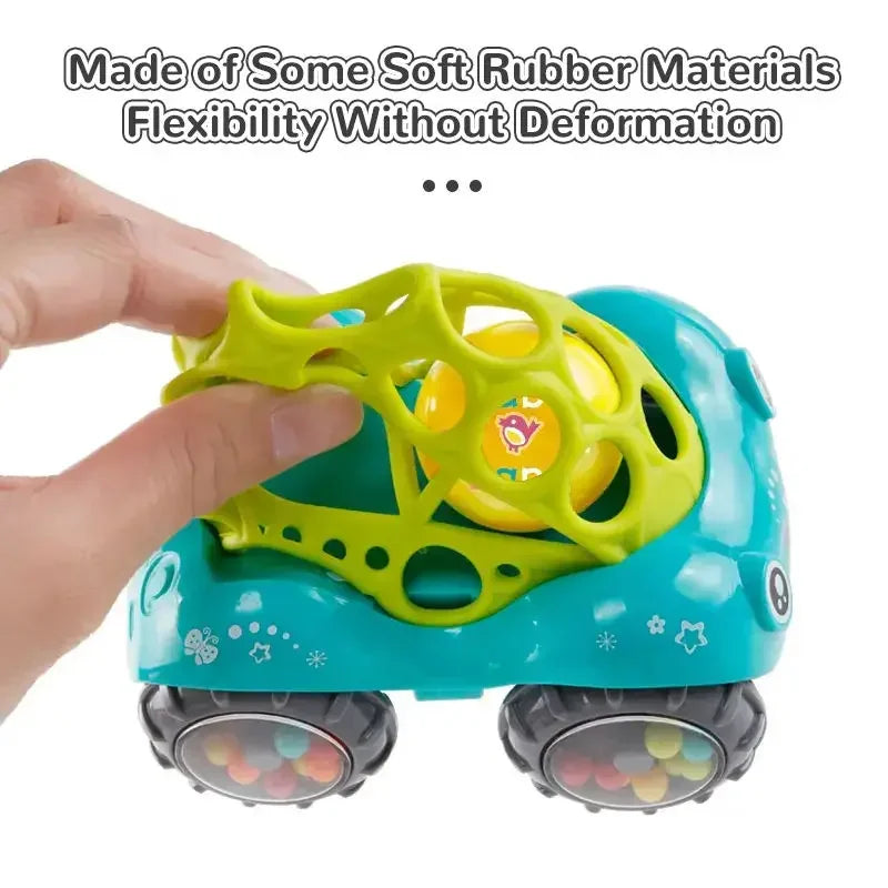 Ball Car - Rolling Rattle Fun - Toy Car