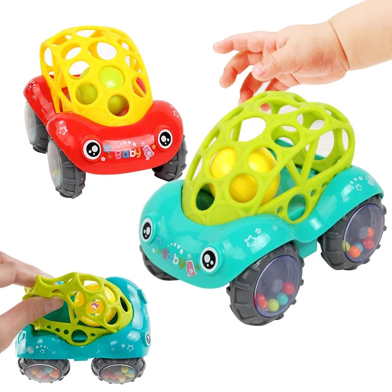 Ball Car - Rolling Rattle Fun - Toy Car