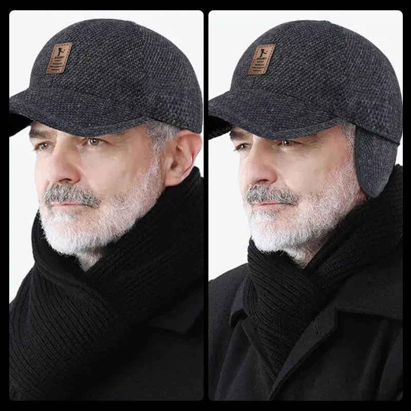 Balthur – Winter Baseball Cap with Ear Flaps