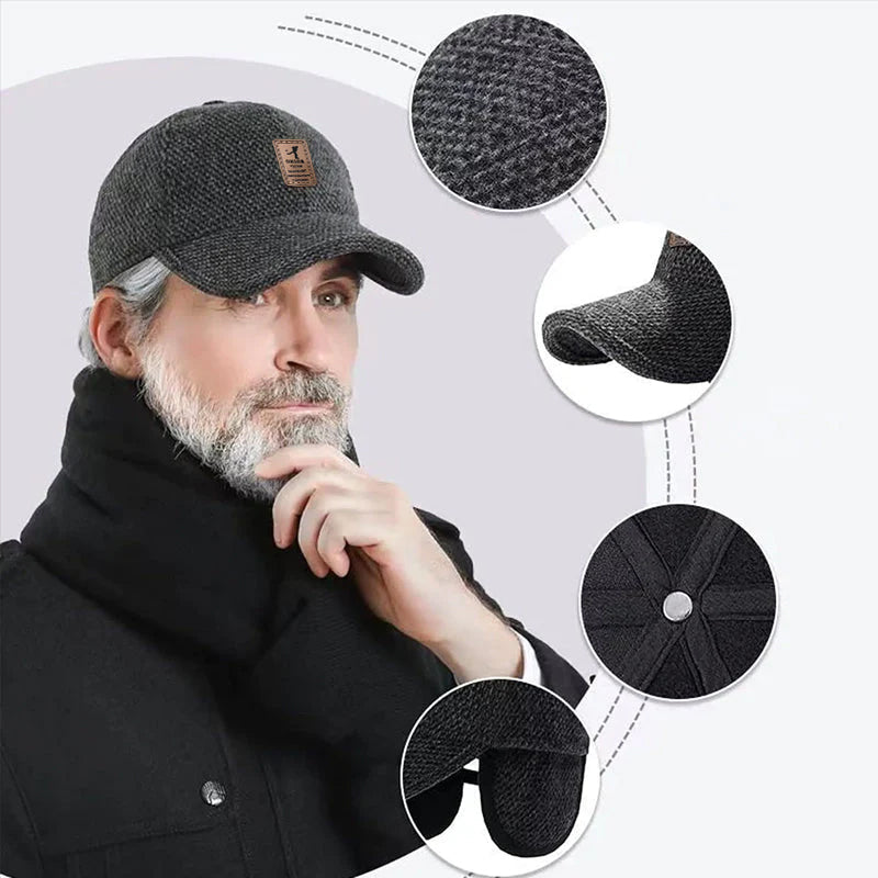 Balthur – Winter Baseball Cap with Ear Flaps