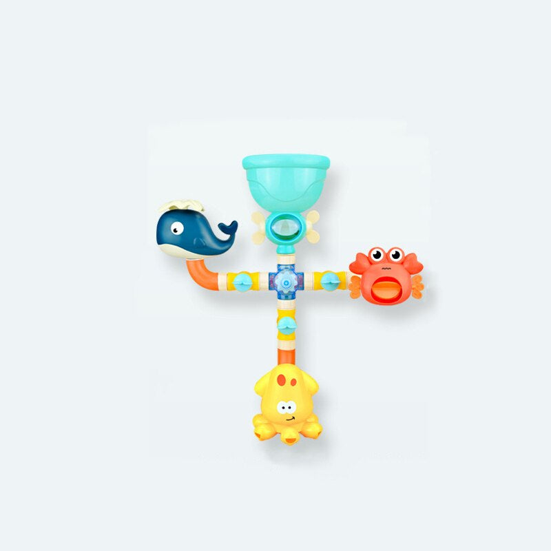 Bath Buddies - A bath with showering friends - Fountain bathing