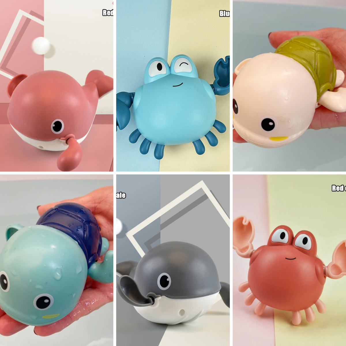 Bath Buddies - Bath with cute sea creatures! - Swimming turtles