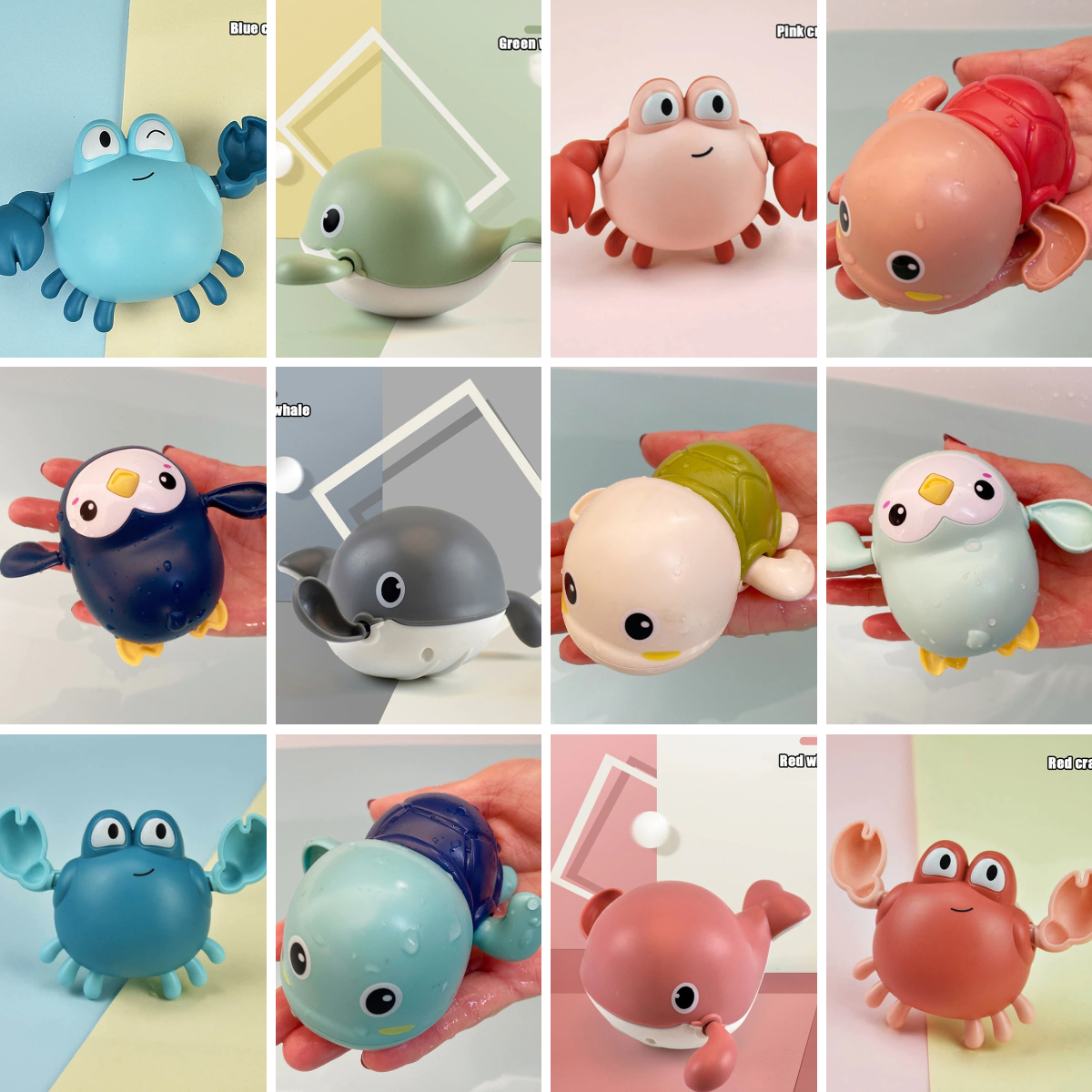 Bath Buddies - Bath with cute sea creatures! - Swimming turtles