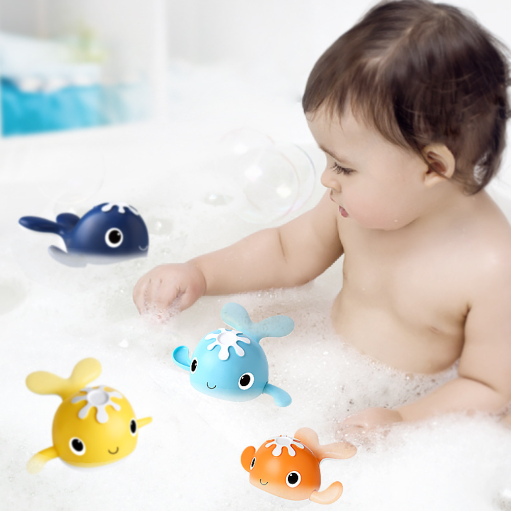 Bath Buddies - Cute bathing fish - Swimming whales