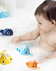 Bath Buddies - Cute bathing fish - Swimming whales