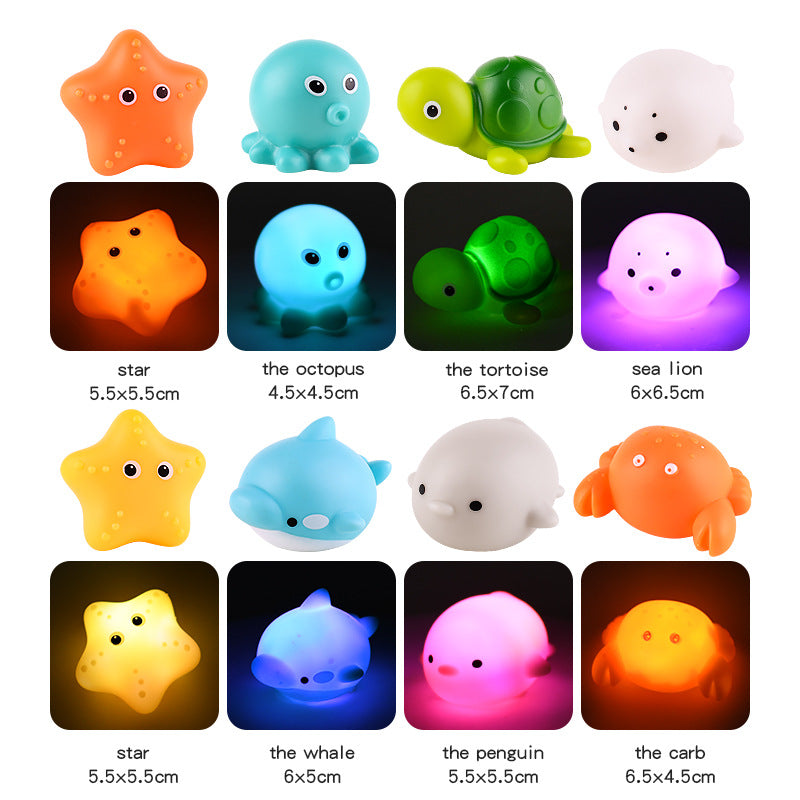 Bath Buddies - Lovely illuminated bath animals - Luminous bath toys