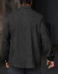 Baugulf - Stylish Long Sleeve Shirt with Button Placket