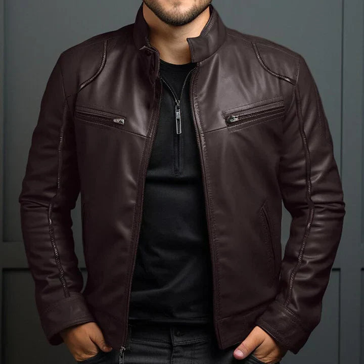Baylor – Vintage Leather Men's Jacket