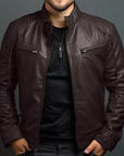 Baylor – Vintage Leather Men's Jacket