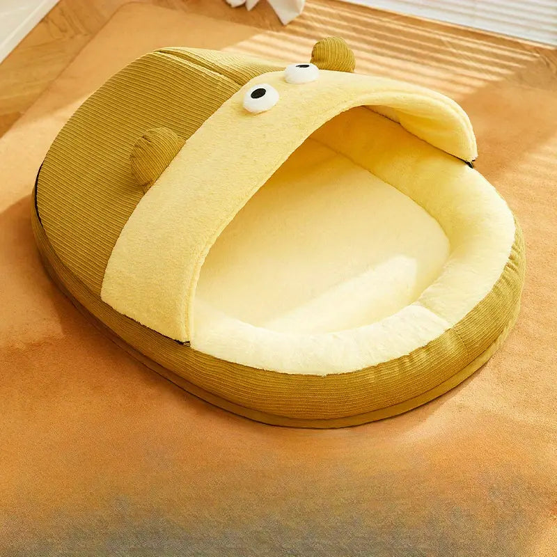 BearBed | Covered Bed for Warmth and Stress Relief