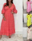 Beautiful Long Summer Dress - Frederique