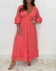Beautiful Long Summer Dress - Frederique