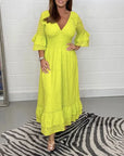 Beautiful Long Summer Dress - Frederique