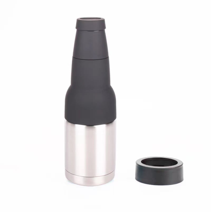 Enfriador de botellas y latas de cerveza con abridor de botellas